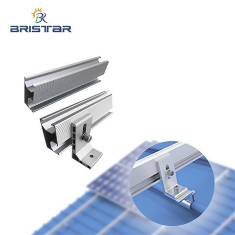 Sistem de rafturi solare din aluminiu pentru acoperiș